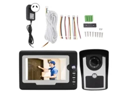 Campainha Inteligente Vídeo Hd Display Tft Lcd 12 Toques