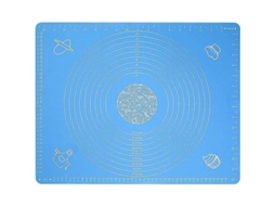 Tapetes de silicone antiaderentes reutilizáveis Slowmoose (sem BPA), 50 x 40 cm (azul)