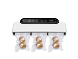 Seladora A Vácuo Para Alimentos, 110w, Inclui 10 Sacos Para Selagem A Vácuo, Para Alimentos Secos, Úmidos E Frescos, 65kpa