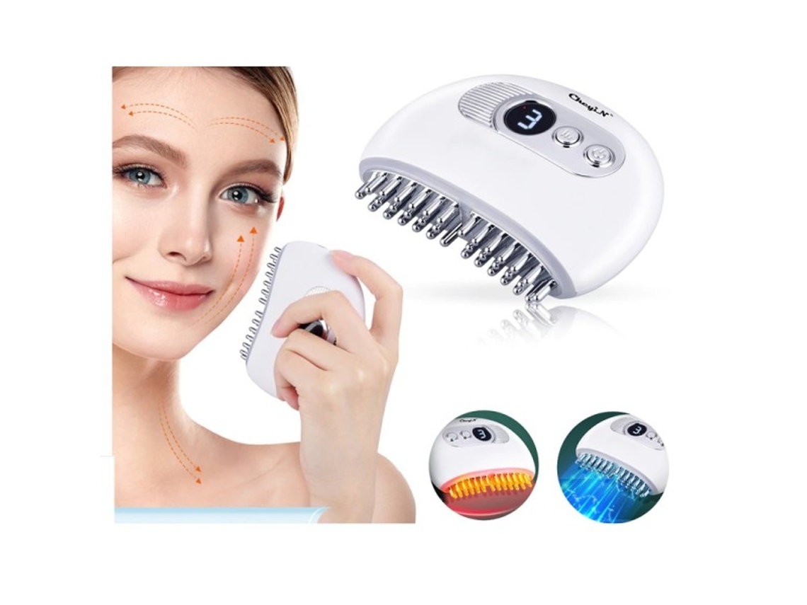 Massageador Corporal Facial Nack Vibração Escova De Massagem Elétrica Merdian Aquaforge