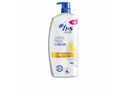 Shampoo Anticaspa H&s Citrus Fresh Para Cabelos Oleosos, Frasco De 1000 Ml