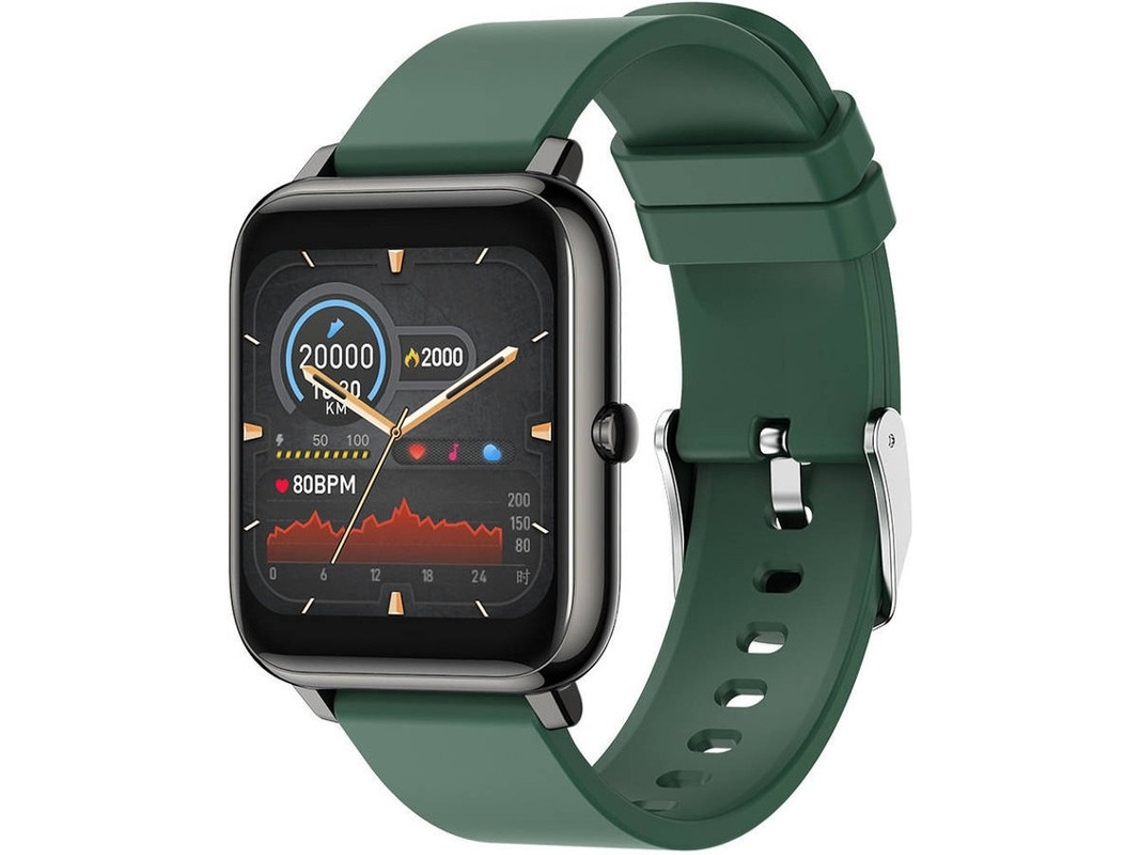 Smartwatch, 1.4 Polegadas Full Touch Fitness Watch com Monitor de Frequência Cardíaca e Sono, Rastreador de Fitness com Pressão Arterial Bestvite (Verde)