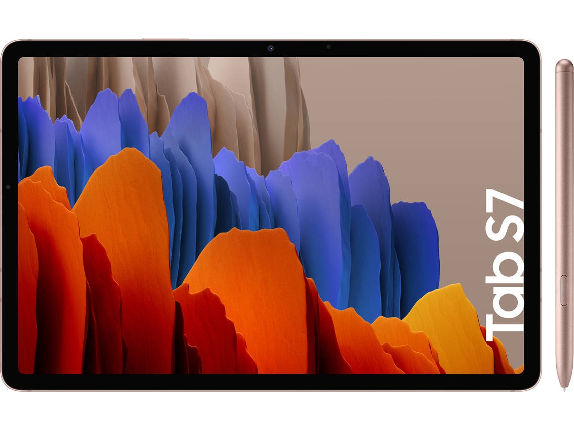 Tablet SAMSUNG Galaxy Tab S7 (11'' - 128 GB - 6 GB RAM - Wi-Fi - Bronze)
