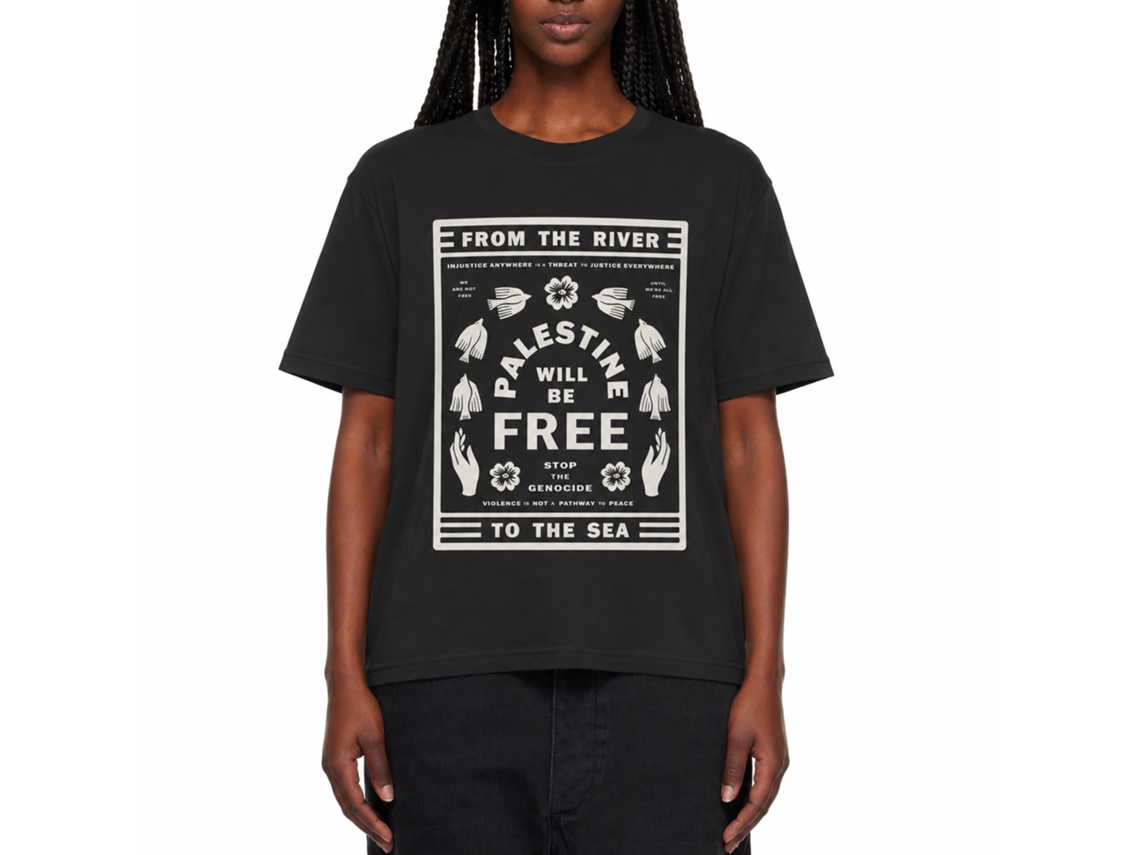 Rockinstone Fundraiser For Palestine Shirt Unique Designer Style