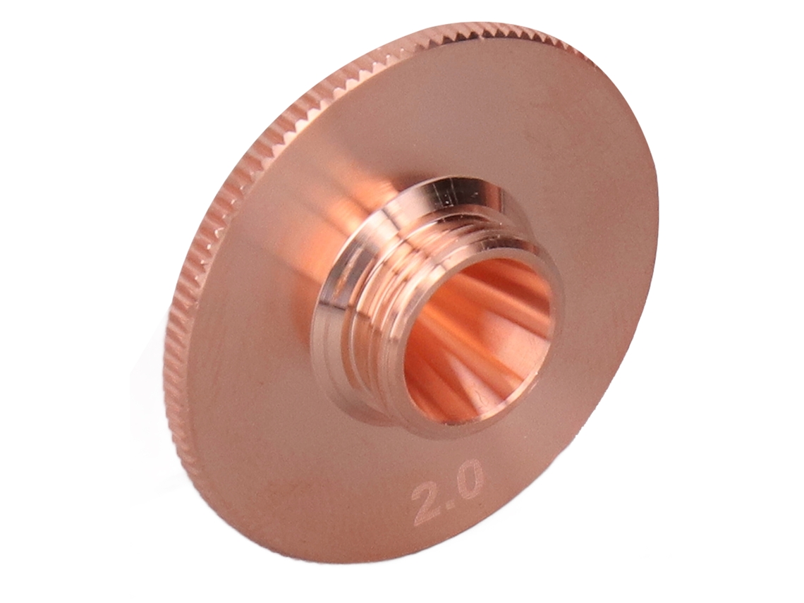 Boquilla De Corte Laser De Fibra De Capa Única Para Máquinas De Soldadura De Piezas De Cobre Industriales Accesorios 2.0mm