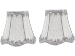 Conjunto De 2 Peças De Acessórios Decorativos Para Abajur, Para Iluminação Suave.