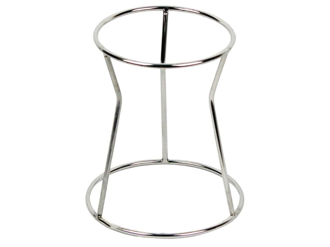 Suporte Em Aço Inoxidável Para Funil, Estrutura Triangular Estável, Acessório Ideal Para Bolinhos De Polvo E Doces Na