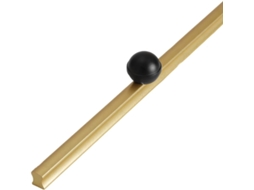 Puxador Longo Preto Para Móveis, 1000mm, Dourado, Para Armários De Cozinha, Portas E Gavetas, Em Liga De Alumínio