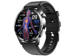 Smartwatch Com Monitoramento De Estresse Ecg Açúcar No Sangue Rastreamento De Ácido Úrico Chamadas Bluetooth Recurso Sos E Modos Esport Yizhood