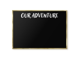 Magnetic Board Our Adventure For The Living Room Espelharte (100x70 Cm)