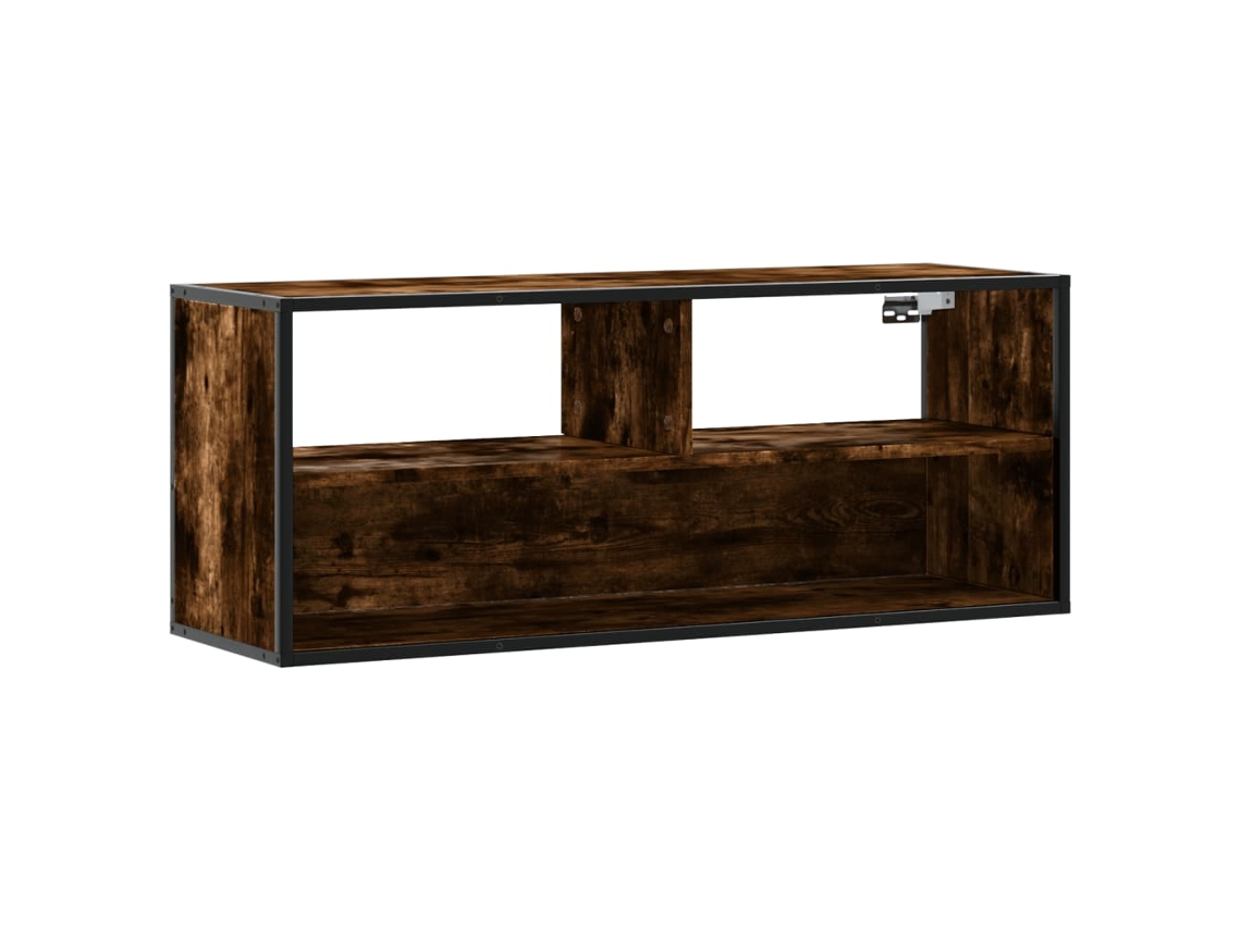Tv Cabinet, Tv Cabinets Vidaxl Marrom Madeira Processada (n/a)