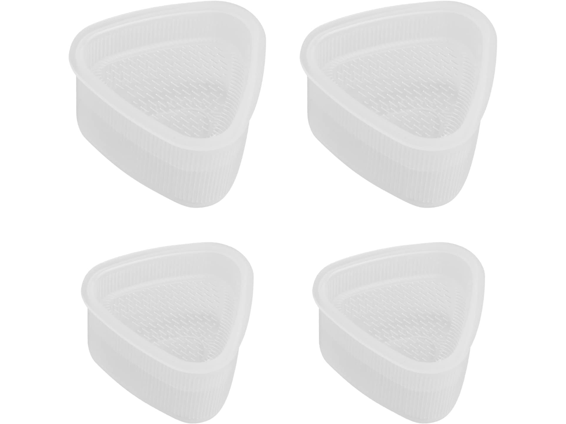 Forma De Sushi(transparente), Conjunto De 4 Formas Triangulares Para Sushi, N, Zqkla
