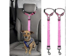 Cinto de Segurança Ajustável para Cães Carro, Modelo 2025, com Amortecedor Elástico. GOKOCO