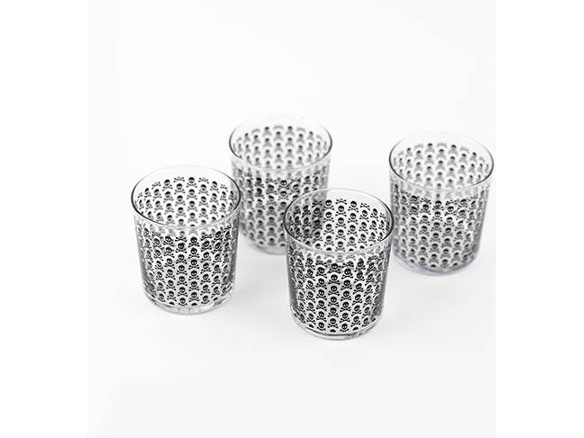 Conjunto De 4 Copos De Vidro SCALPERS (350ml)