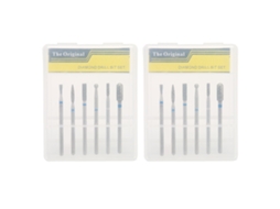Kit com 2 Brocas de Diamante para Lixar Unhas e Fazer Manicure (Faça Você Mesmo)