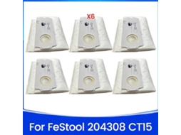 Lurelia 6 Sacos Para Aspirador Material Resistente