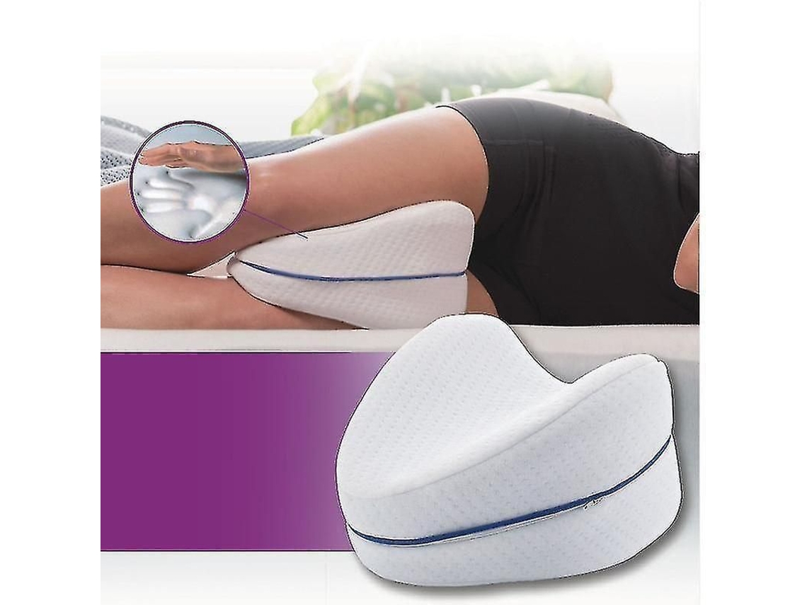 Fasst cojín de Espuma Memoria para Aliviar Dolores En Caderas, Muslos Y Piernas, Forma Corazón, Ideal para Dormir En Casa Y Viajes