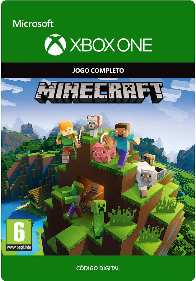 Jogo Xbox One Minecraft (Formato Digital)