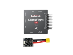 Controlador de Voo Radiolink Crossflight ce 2 12s com Saída Bec 5.3v Suporte Pwm 10 Canais Osd Integrado para Drones de Corrida Fpv MDUG