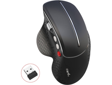 Rato Q-SNEAK T32 (Wireless - Regular - Preto - Preto)