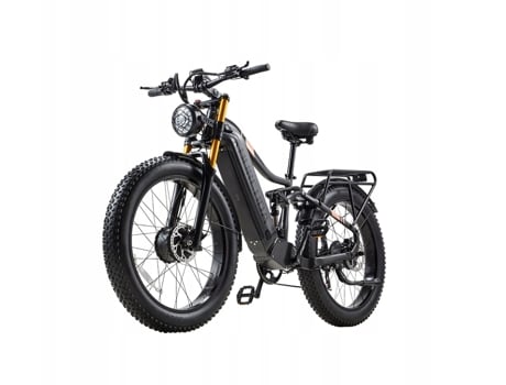 Bicicleta Elétrica Burchda Hc26 2000w 30ah 50km/h 100km Freio De Óleo