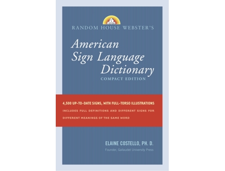 Livro Random House Websters Compact American Sign Language Dictionary de Elaine Costello (Inglês)