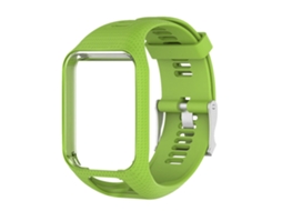 Cinto de Relógio de Silicone EOOCOO (compatível com Tomtom Runner/runner 2/cardio)