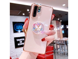 Capa de Telefone EOOCOO (suporte Incrustado com Diamantes, )