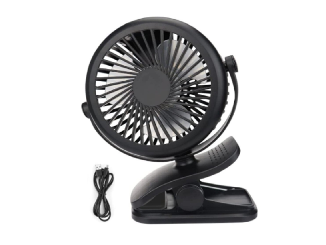 Mini Ventoinha Yizhood (3 Velocidades 5w Diâmetro 19 Cm)