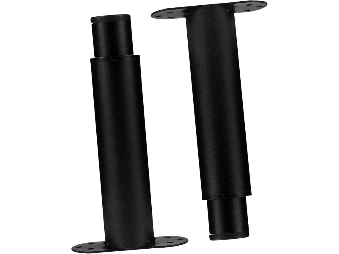 Conjunto De 2 Pés Aço Ajustáveis Para Estrutura Cama, Suportes Para Móveis E Base De Cama, Evitam Quedas