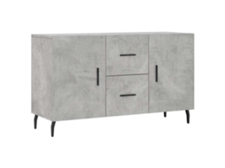 Sideboard, Sideboards Vidaxl Cinzeto Madeira Processada (n/a)