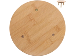 Suporte Bambu Natural 12 Vasos Flores Interior 20 Decorativa Versátil Plantas Óleos Essenciais Objetos GOKOCO