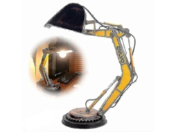 Retro Excavator Table Lamp