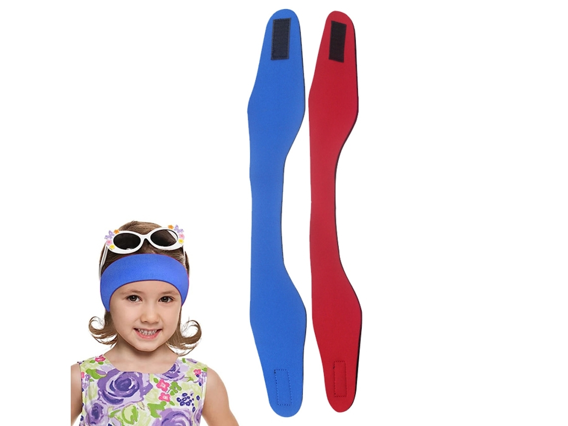 Faixa Para Natação 2 Unidades Proteção Para Orelhas E Cabelo, Ideal Para Crianças, Adultos, Bebés*
