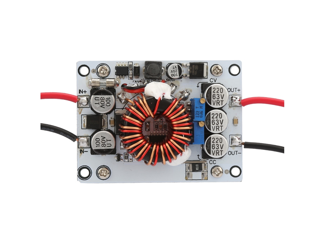 Módulo De Conversão De Tensão Dc-dc Laxiscreed Com Ventilador E Ampla Faixa De Voltagem
