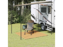 Vidaxl Tapete De Campismo Para Tenda 250x250 Cm Pead Areia