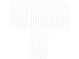 Cordão Retrátil Anti perda para Caneta Stylus com 32 Peças e Cordão Elástico Translúcido. SFUSHOS