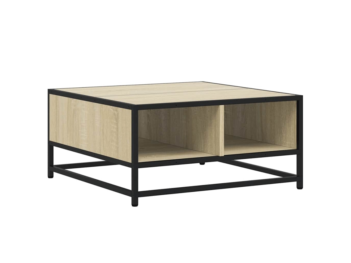 Mesa de centro em madeira e metal Carvalho Sonoma MAISON EXCLUSIVE