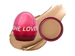 Blush Com Esponja De Esfumar, Hidratante Facial, Iluminador, Blush Em Pó, Contorno E Iluminador, Blush Cremoso, Maquiagem F Everley891