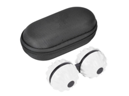 Primerox giróscopo de Massagem com 2 Bolas Conectadas para Alivio de Dor e Relaxamento Branco