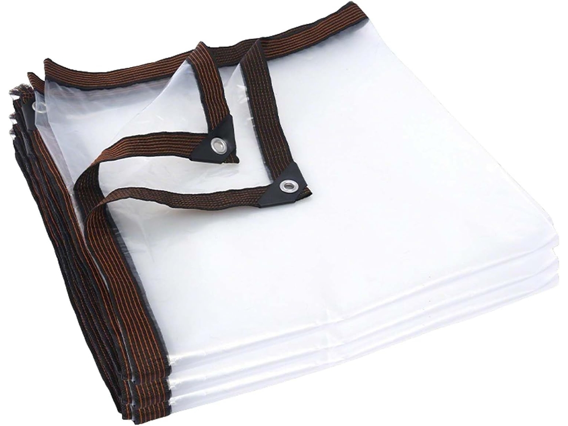 Clear Waterproof Tarp, Transparent Heavy Duty Tarpaulin With Grommets, Uv Resistant Clear Tarpaulin, Tear Resistant
