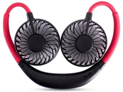 Ventilador USB de pescoço mini portátil S/MARCA, 360g, uso doméstico e externo