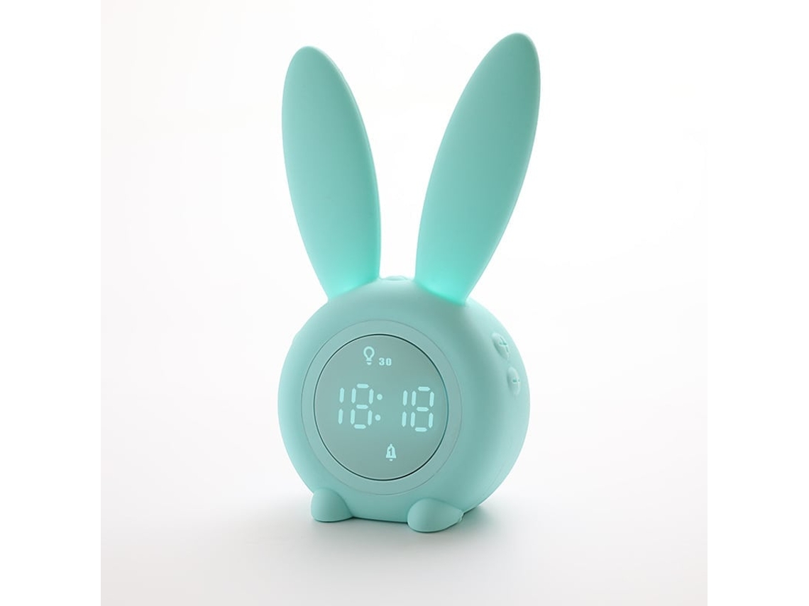 Despertador Coelho com Luz Noturna, Recarregável, Magnético AQUAFORGE