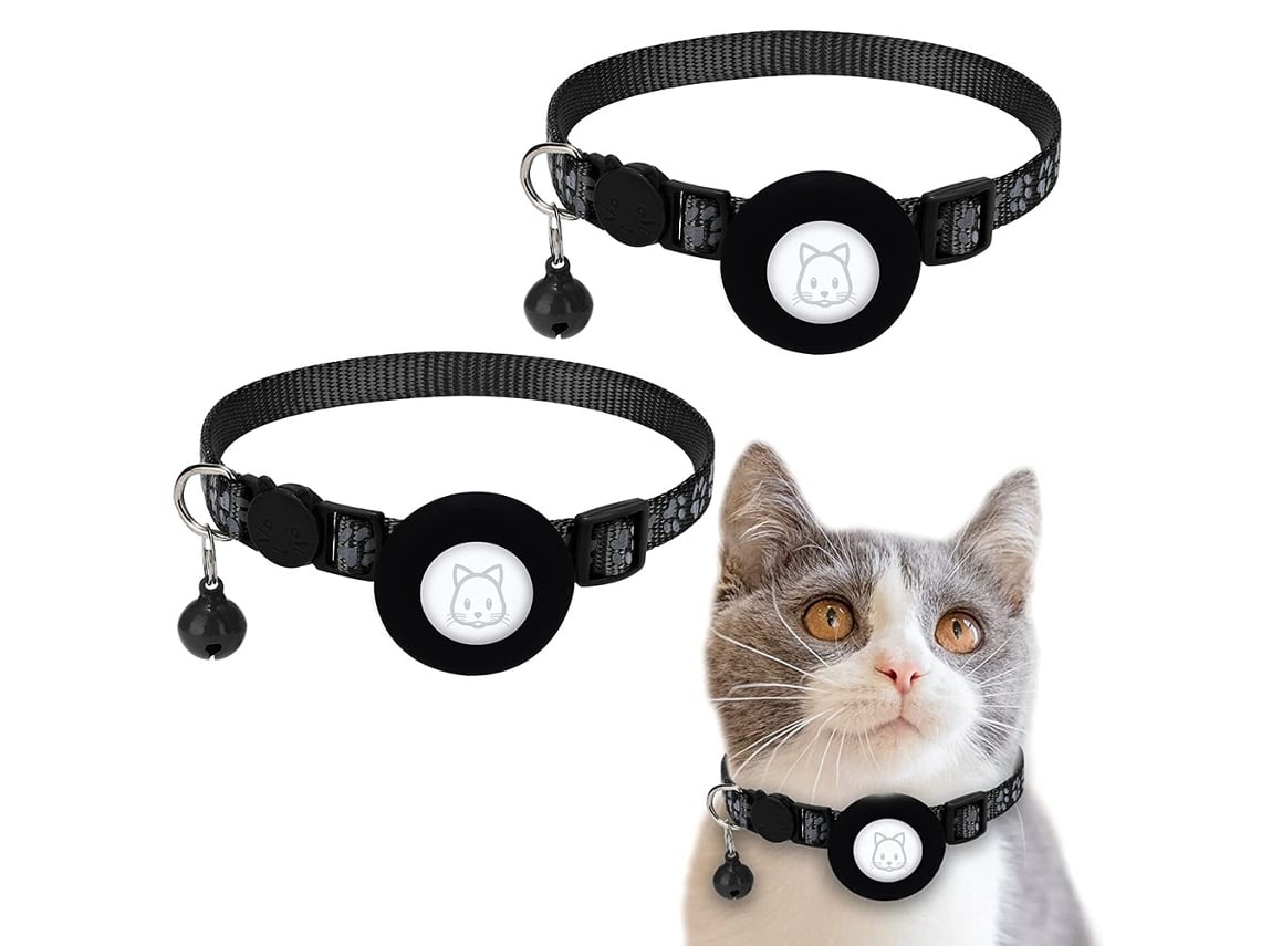 Colar De Gato Com Sino E Fivela De Segurança*