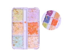 Acessórios De Unhas 3d Com 6 Gradeiras Flores Pedras De Rhinestone Corações Arcos Decoração De Unhas Diy Manicure
