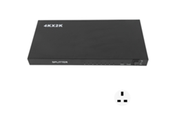 Divisor de Vídeo 4k HD 1 Entrada 8 Saídas para DVD STB Consolas de Jogos S/MARCA