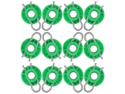 Conjunto De 40 Presilhas Deslizantes Para Levantador De Vidro Elétrico, Fixação Em Plástico Resistente, Pivôs De Alta Resistência
