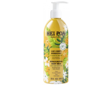 Loção Corporal Hidratante Com Monoï de Tahiti Ao 250 Ml HEI POA