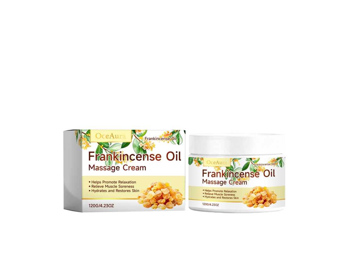 Creme de Massagem Óleo Essencial Incenso
