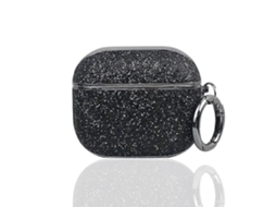 Camada protetora para fones de ouvido semi-fio com glitter e revestimento eletrolítico. GIECY